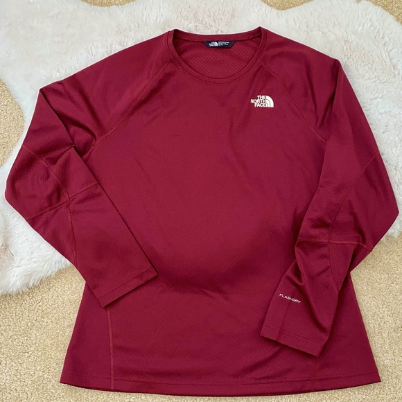 The North Face Tops - THE NORTH FACE XL WARM LONG-SLEEVE CREW NECK